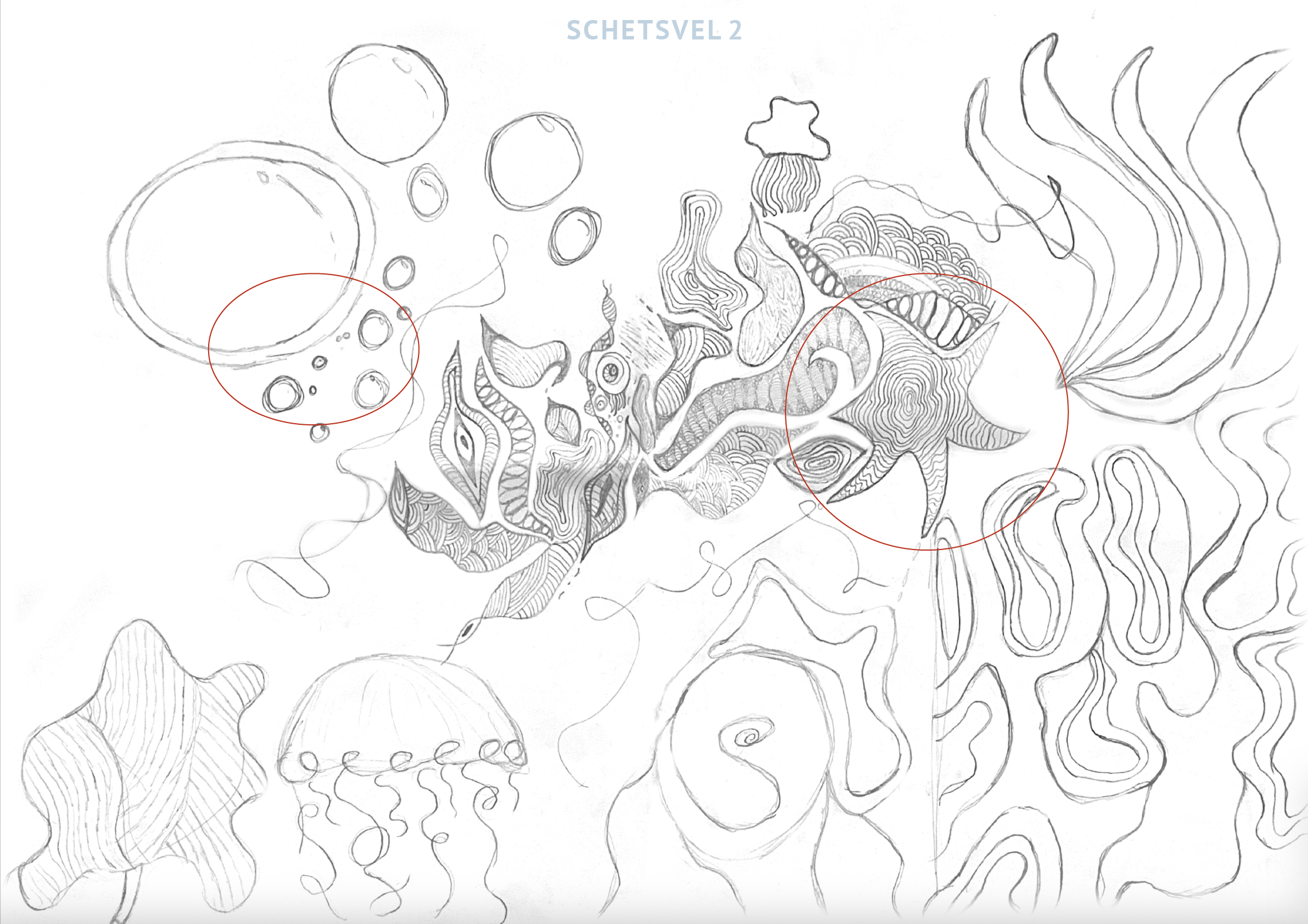 Schetsvel 2 — vormverkenning